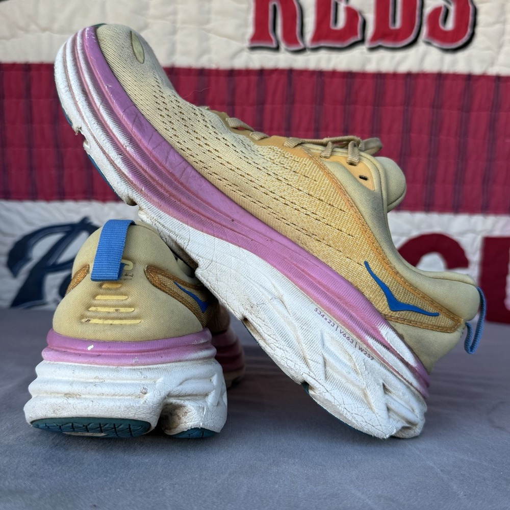Size 8.5 - Hoka One One HOKA Bondi 8 Impala Cyclamen W - Picture 9 of 11